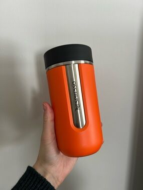 Nespresso Orange & Black Insulated Travel Cup